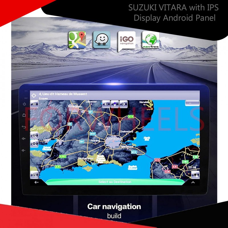 SUZUKI VITARA with IPS Display Android Panel 6 Month Warranty VELLFIRE