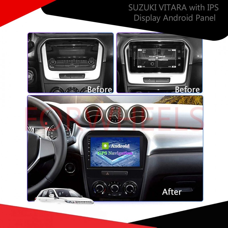SUZUKI VITARA with IPS Display Android Panel 6 Month Warranty VELLFIRE
