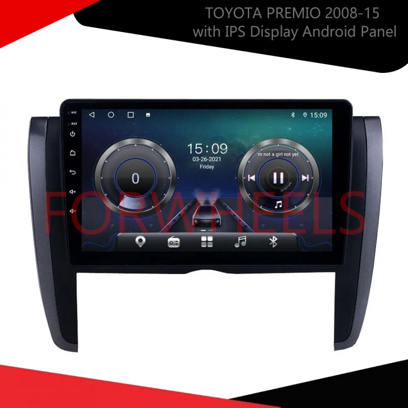 TOYOTA PREMIO 2008-15 with IPS Display Android Panel 6 Month Warranty  VELLFIRE