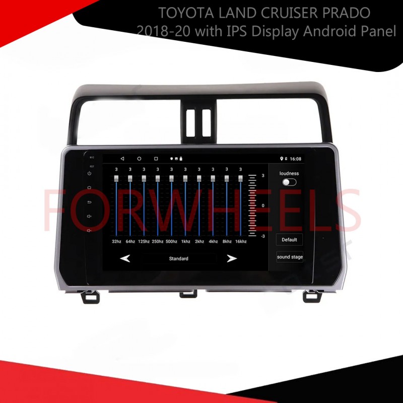 TOYOTA LAND CRUISER PRADO 2018-20 with IPS Display Android Panel 6 Month Warranty VELLFIRE