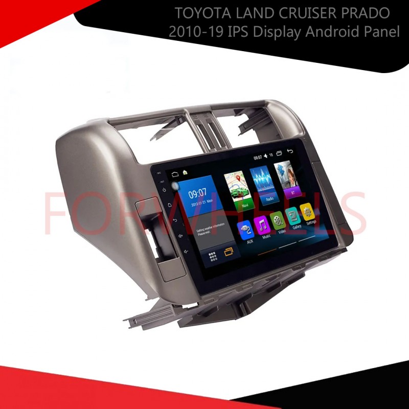 TOYOTA LAND CRUISER PRADO 2010-19 IPS Display Android Panel with 6 Month Warranty VELLFIRE