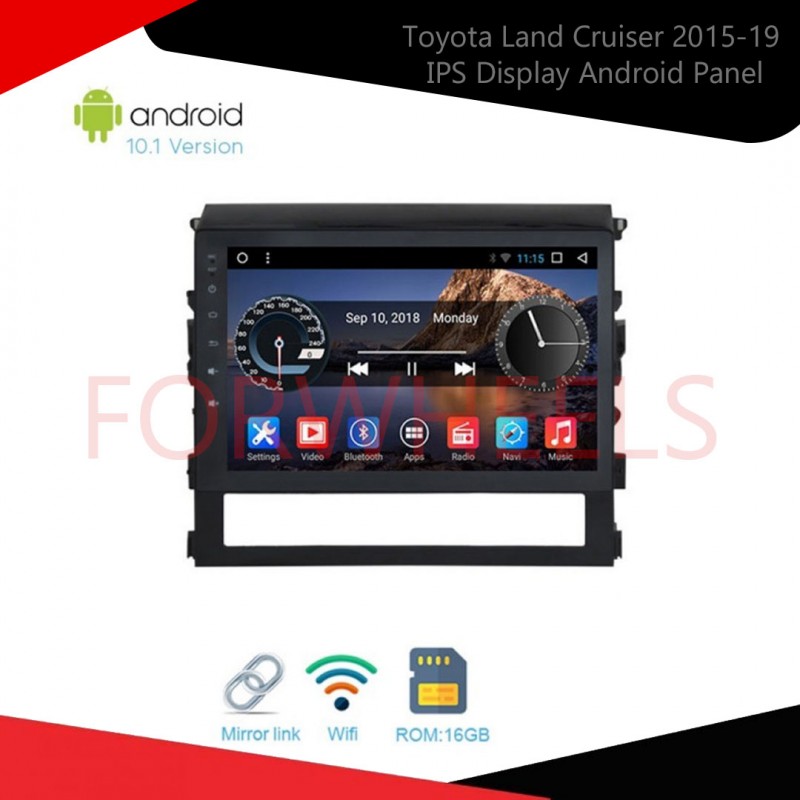 Toyota Land Cruiser 2015-19 IPS Display Android Panel with 6 Month Warranty  VELLFIRE