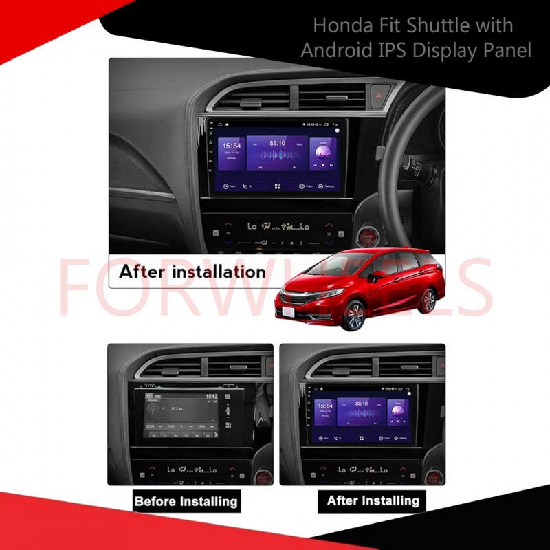Honda Fit Shuttle with Android IPS Display Panel 6-Month Warranty Vellfire