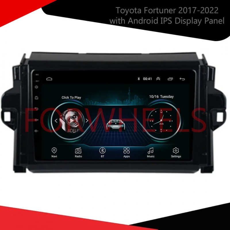 Toyota Fortuner 2017-2022 with Android IPS Display Panel  6-Month Warranty  Vellfire