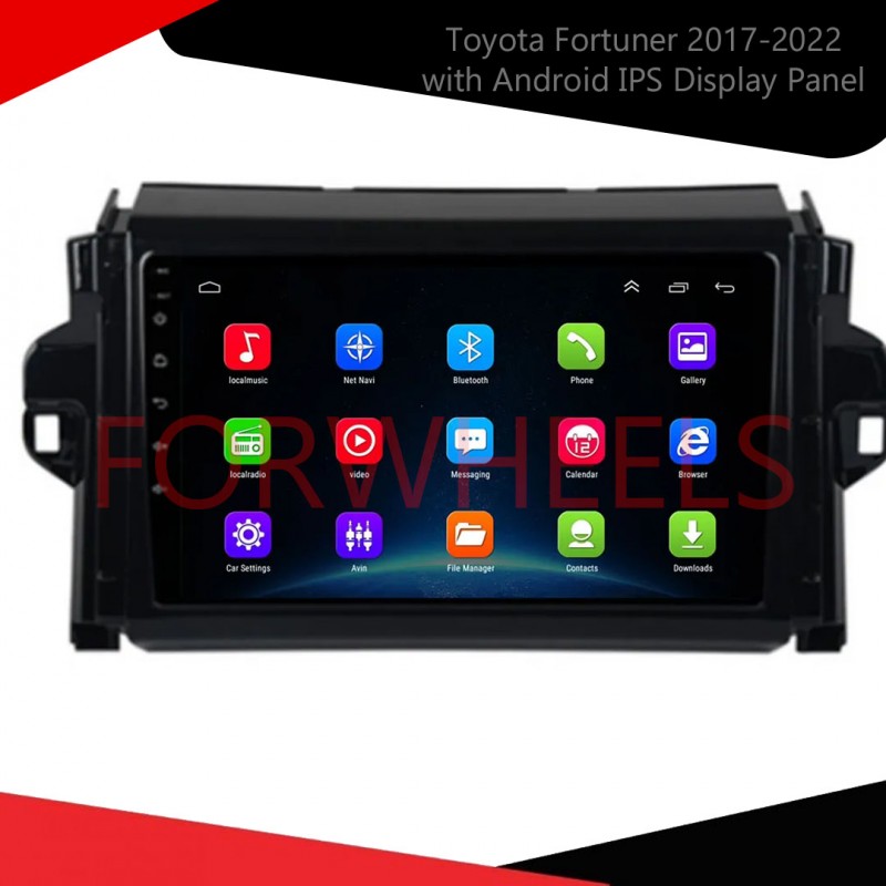 Toyota Fortuner 2017-2022 with Android IPS Display Panel  6-Month Warranty  Vellfire