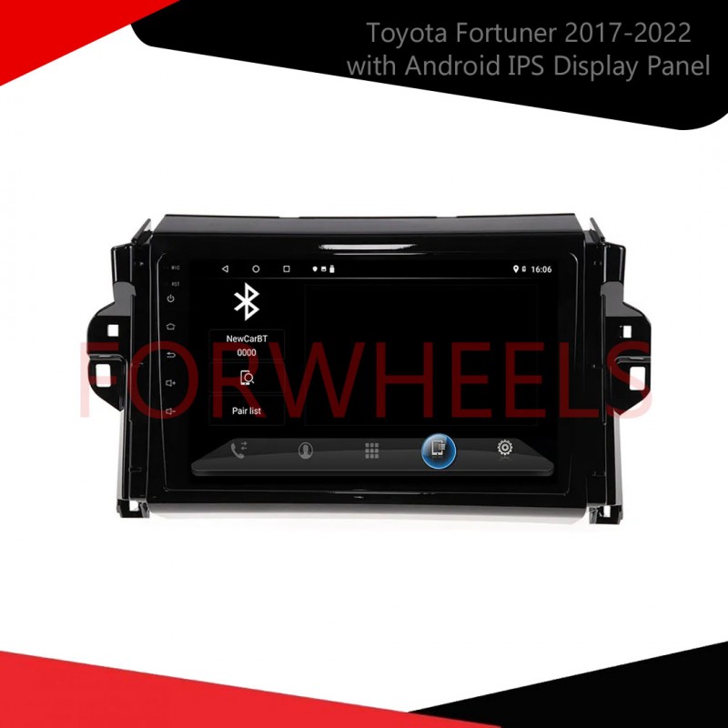 Toyota Fortuner 2017-2022 with Android IPS Display Panel  6-Month Warranty  Vellfire