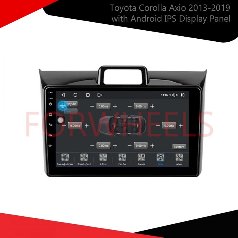 Toyota Corolla Axio 2013-2019 with Android IPS Display Panel  6-Month Warranty   Vellfire