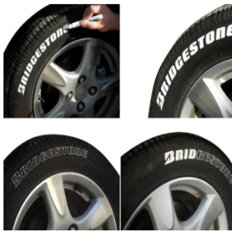 Waterproof Permanent Tire Marker Pen for Car Tyre Wheel Metal Paint