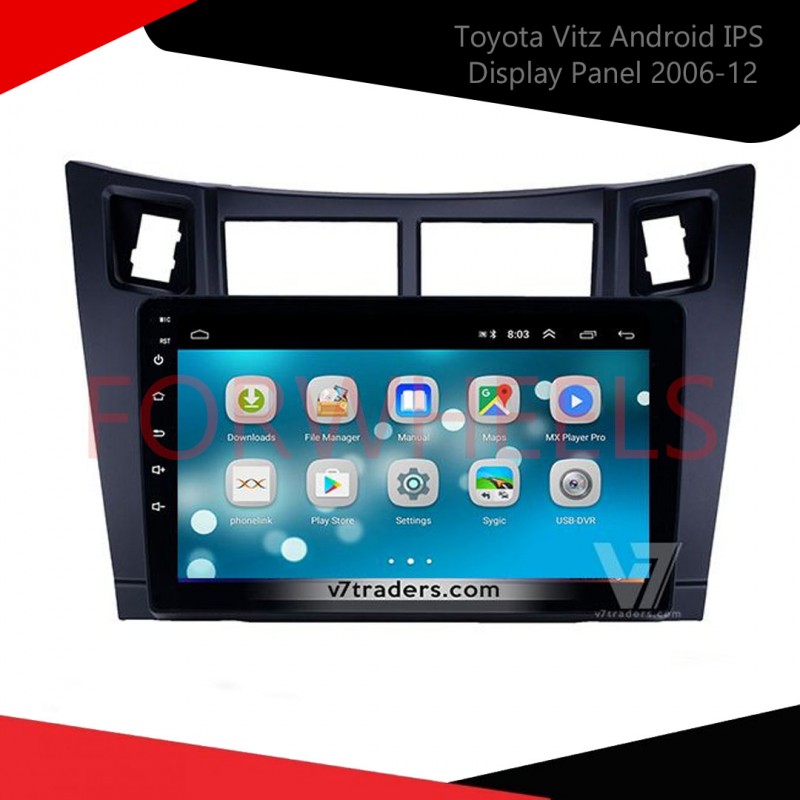 Toyota Vitz Android IPS Display Panel 2006-12   6-Month Warranty  Vellfire