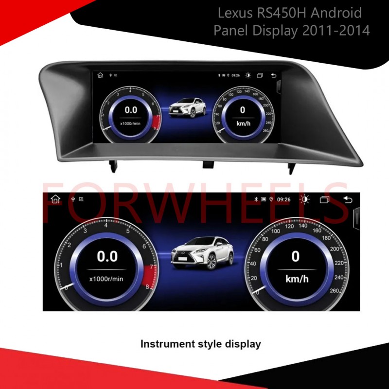 Lexus RS450H Android Panel Display 2011-2014 Upgrade Your Infotainment System