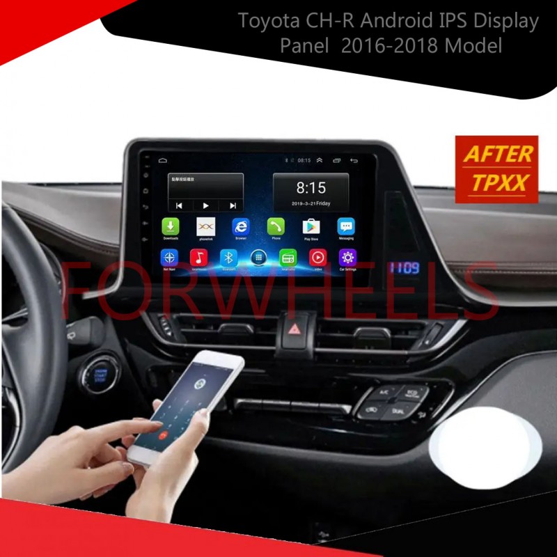 Toyota CH-R Android IPS Display Panel  2016-2018 Model  6-Month Warranty  Vellfire Compatibility