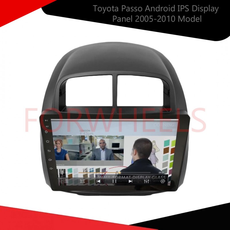 Toyota Passo Android IPS Display Panel 2005-2010 Model  6-Month Warranty Vellfire Compatible
