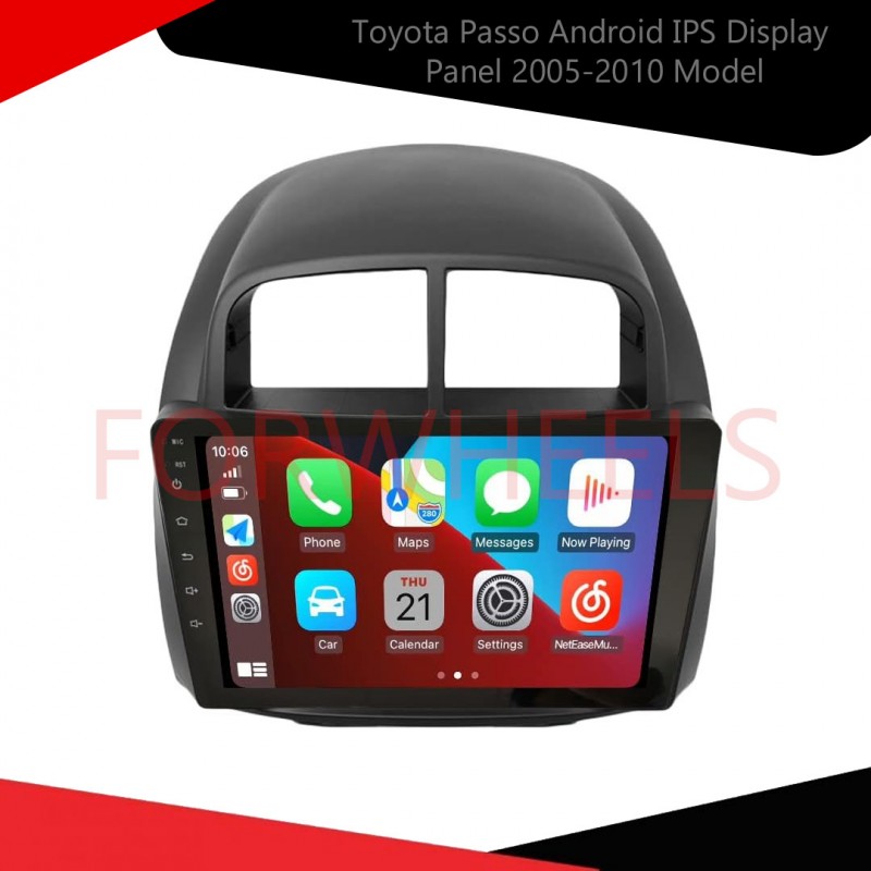 Toyota Passo Android IPS Display Panel 2005-2010 Model  6-Month Warranty Vellfire Compatible