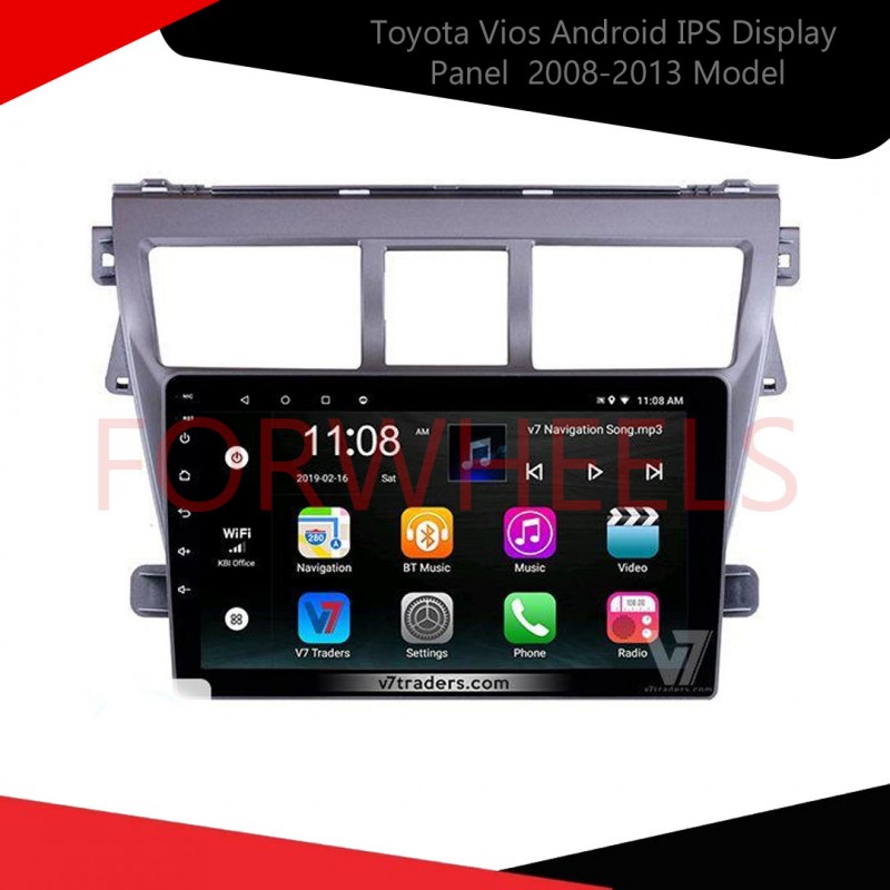 Toyota Vios Android IPS Display Panel  2008-2013 Model  6-Month Warranty Included