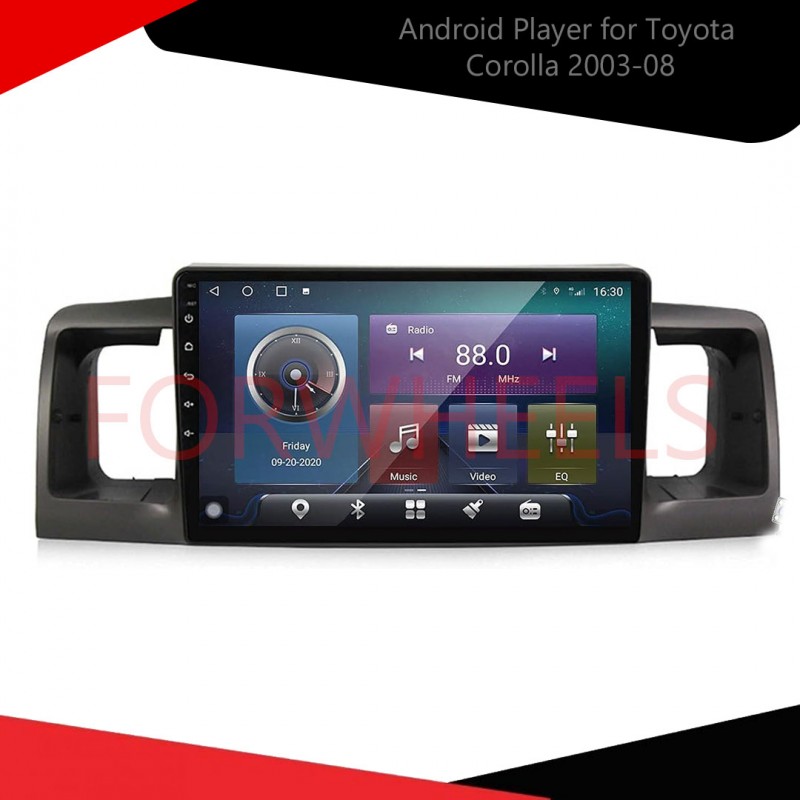 Android Player for Toyota Corolla 2003-08   6-Month Warranty  Vellfire Compatibility