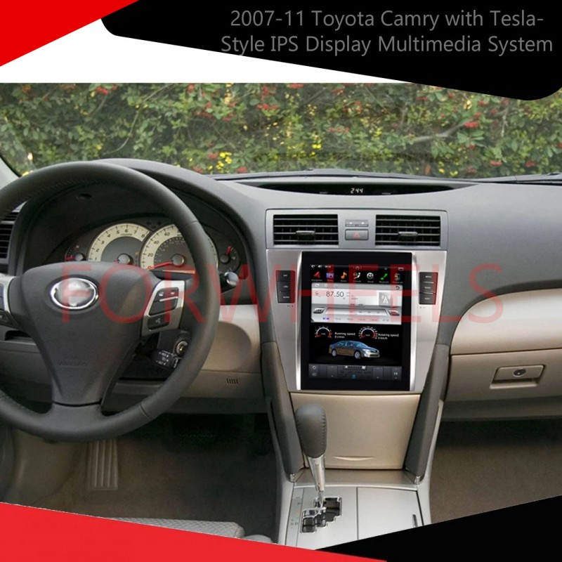Upgrade Your 2007-11 Toyota Camry with Tesla-Style IPS Display Multimedia System
