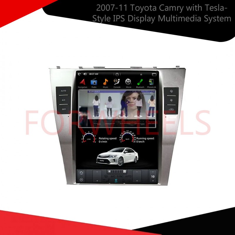 Upgrade Your 2007-11 Toyota Camry with Tesla-Style IPS Display Multimedia System
