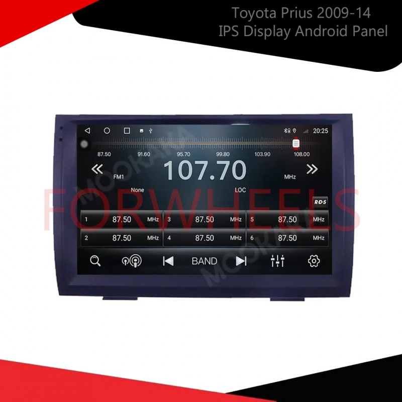 Toyota Prius 2009-14 IPS Display Android Panel with 6-Month Warranty  Vellfire Upgrade