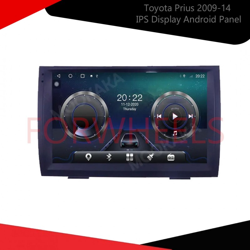 Toyota Prius 2009-14 IPS Display Android Panel with 6-Month Warranty  Vellfire Upgrade