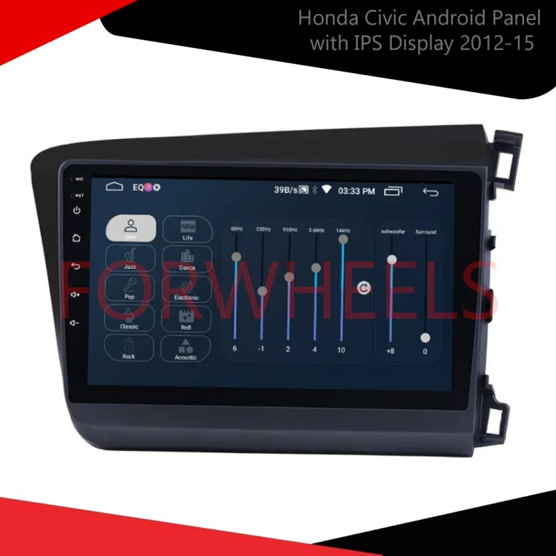 Honda Civic Android Panel with IPS Display 2012-15  6-Month Warranty  Vellfire Upgrade
