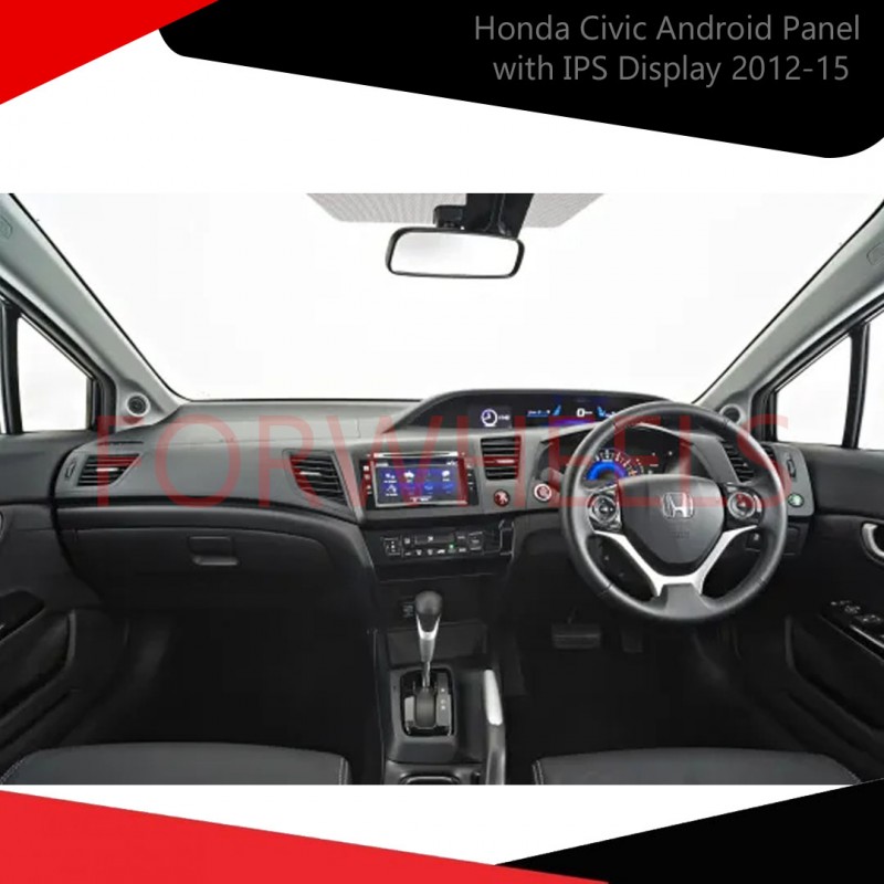 Honda Civic Android Panel with IPS Display 2012-15  6-Month Warranty  Vellfire Upgrade