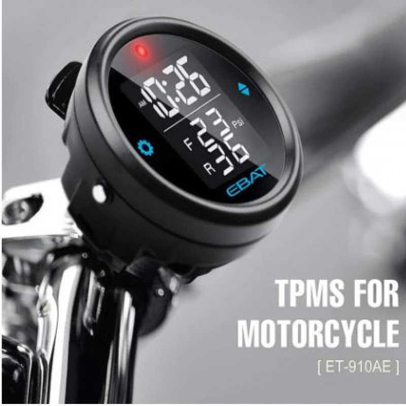 Motorcycle Tire Pressure Monitoring System (TPMS) Tire Safety and Monitoring Solution