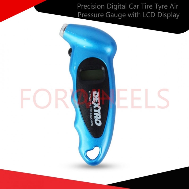 Precision Digital Car Tire Tyre Air Pressure Gauge with LCD Display - Multicolor