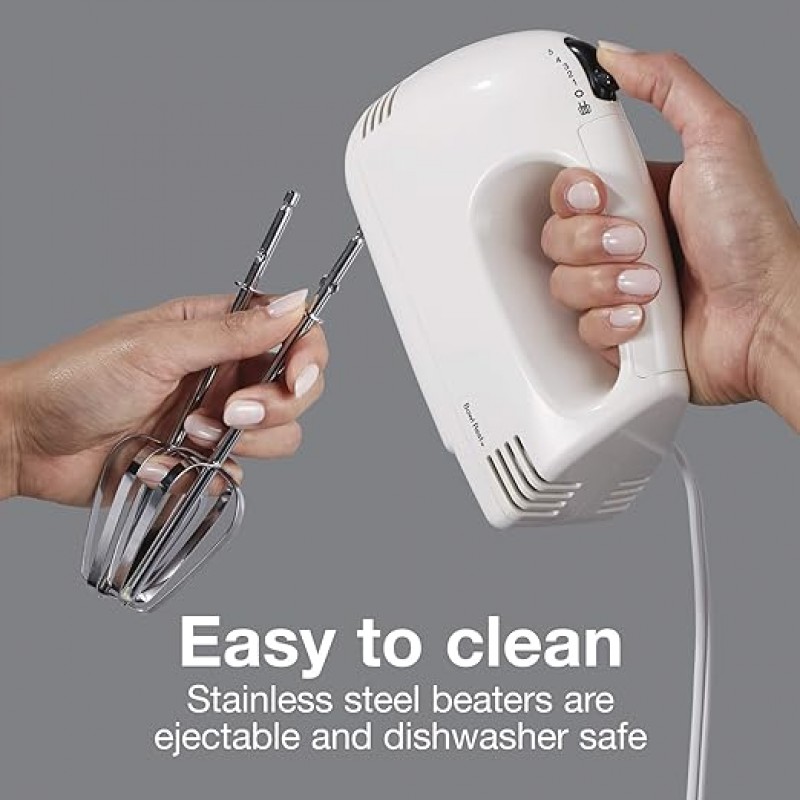 Maxbosch Electric Hand Mixer Powerful Handheld Mixer for Baking and Cooking