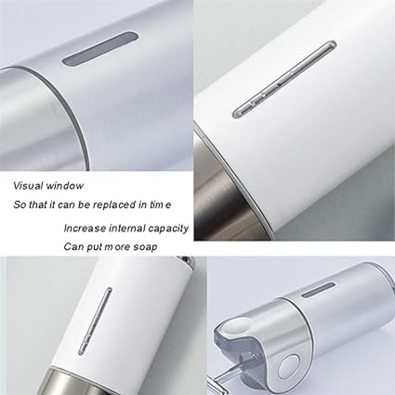  Hand Soap Dispenser 500ml Wall Mounted Soap Dispenser for Bathroom and Kitchen 