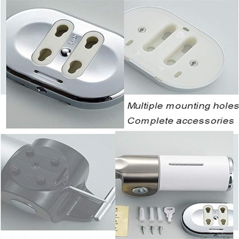 Hand Soap Dispenser 500ml Wall Mounted Soap Dispenser for Bathroom and Kitchen 