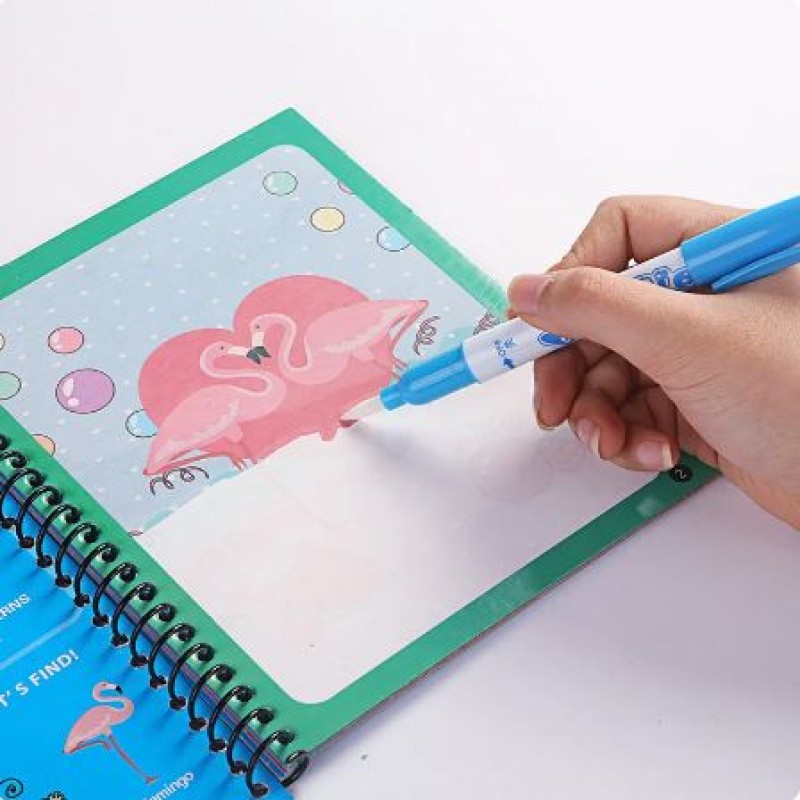 Unleash Creativity and Surprise with Our Mess-Free Invisible Ink Painting Book for Children