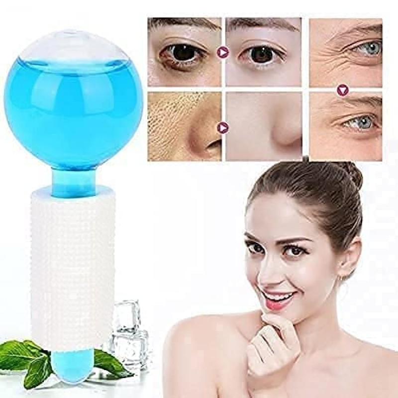 Ice Roller Globes Facial Roller Refreshing Cold Therapy for Skin Care