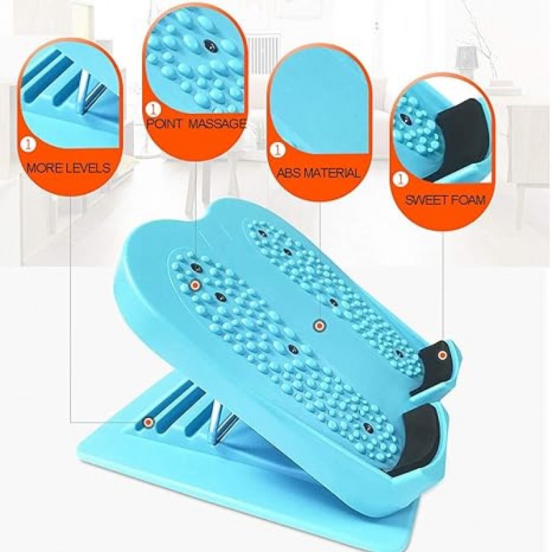 Folding Stool Foot Massage Fitness Pedal | Portable and Relaxing Exercise Solution
