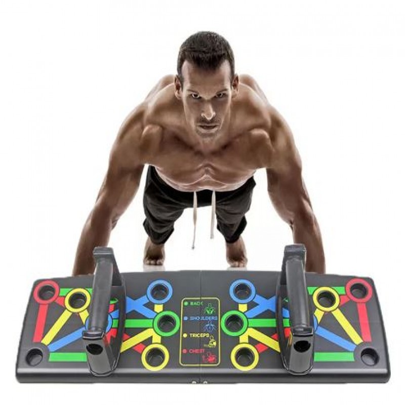 Pushup Board Versatile Home Fitness Equipment for Total Upper Body Workout