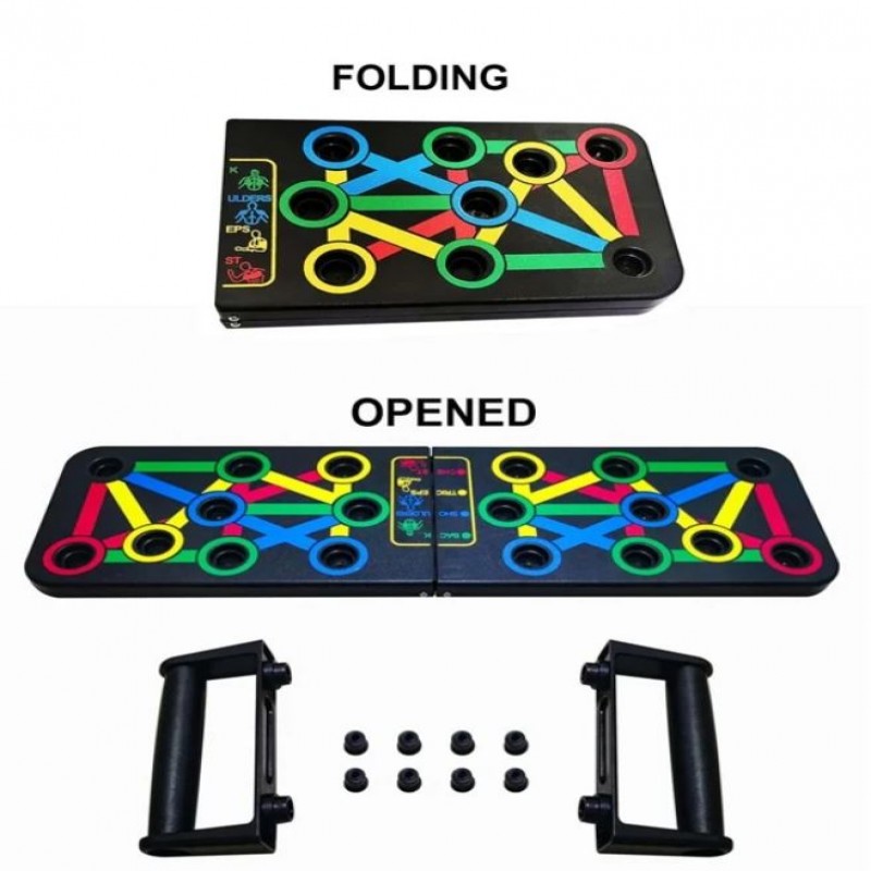 Pushup Board Versatile Home Fitness Equipment for Total Upper Body Workout