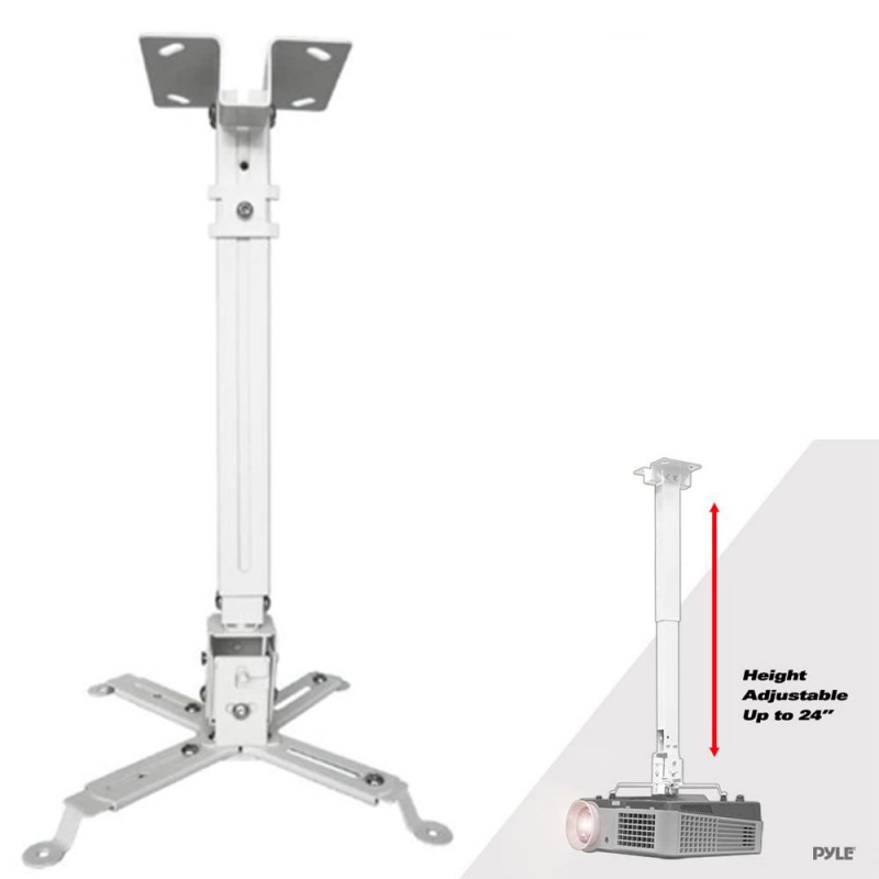 Projector Ceiling Mount Kit (Square Type) Stand 5feet 1.5m | Shopright.pk