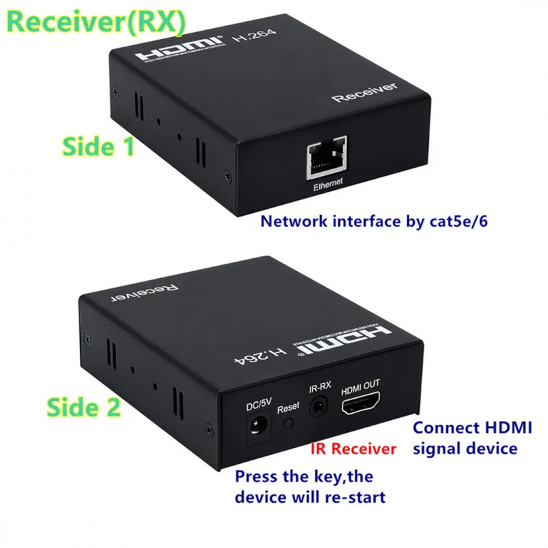 Hdmi Range Extender Single Lan 120m