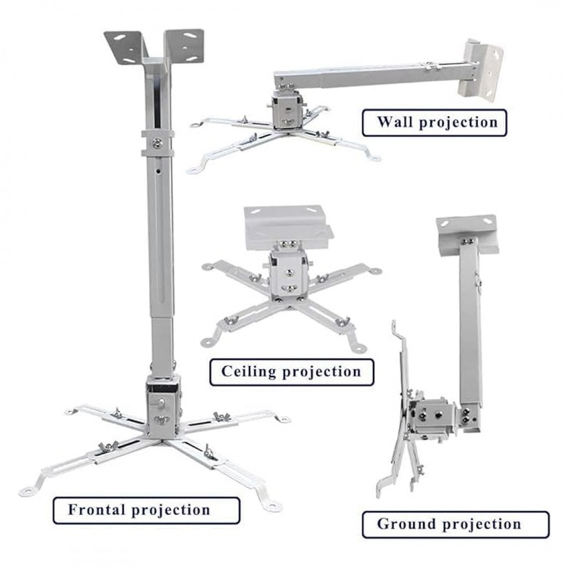 Projector Ceiling Mount Kit (Square Type) Stand 2feet 0.6m | Shopright.pk