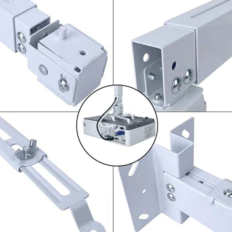 Projector Ceiling Mount Kit (Square Type) Stand 2feet 0.6m | Shopright.pk