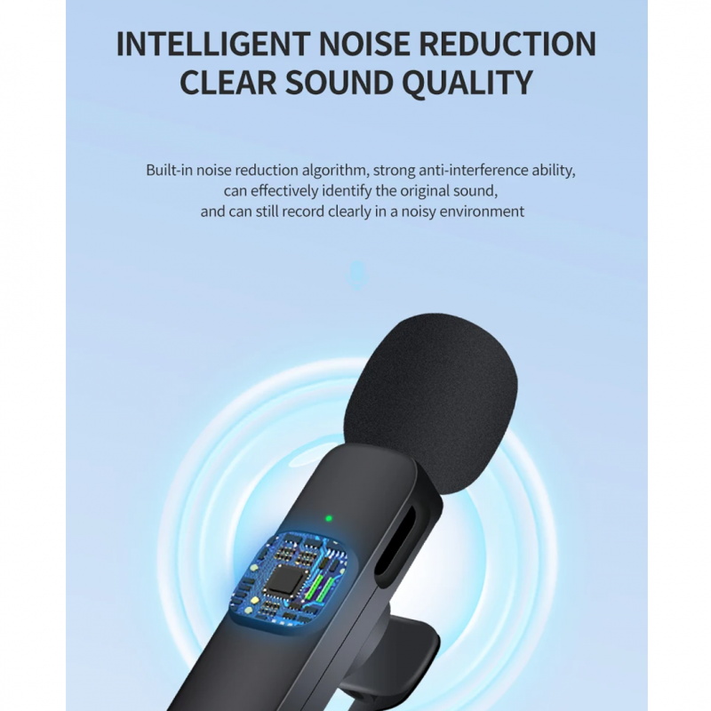 Buy K9 Wireless Collar Microphone - Top Audio Solutions | Shopright.pk