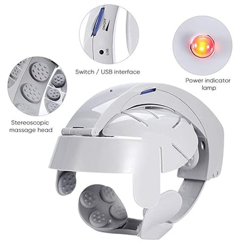 Electric Head Massager Helmet