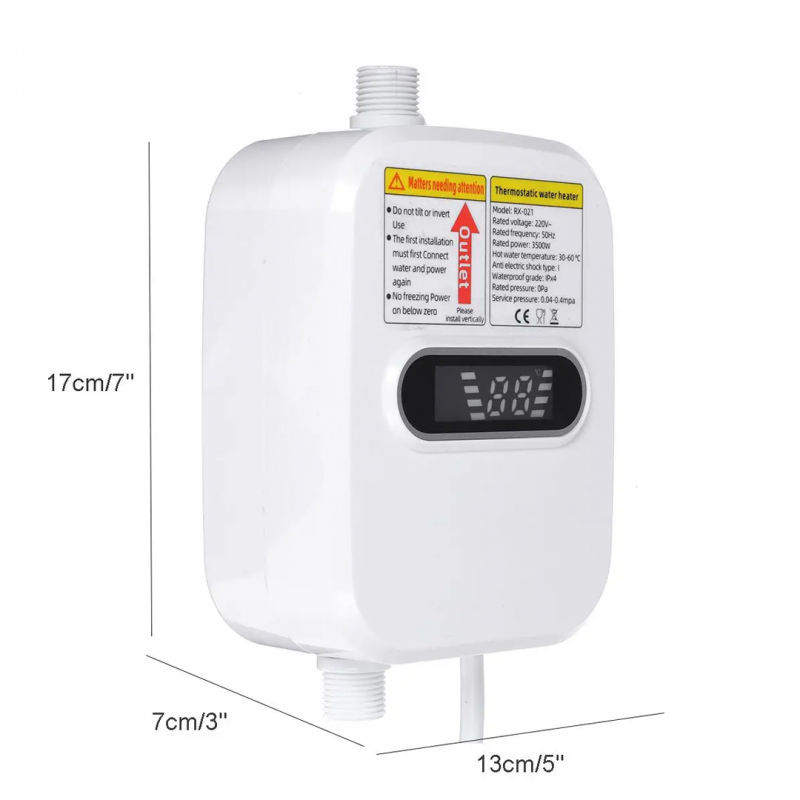 Mini Quick Heater Shower | Instant Waterless Heating Solutions