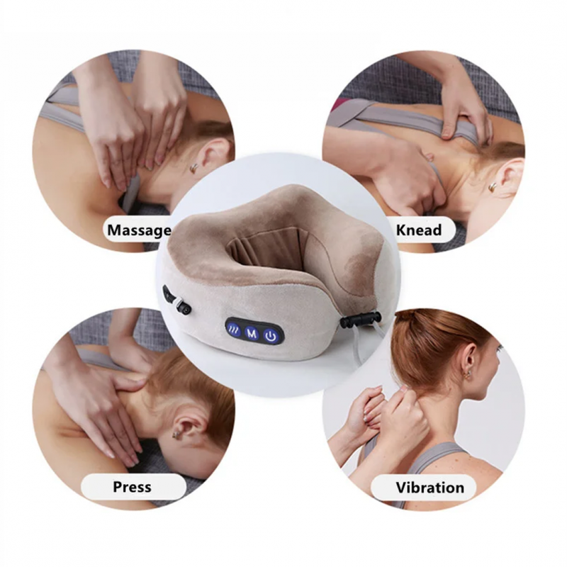 Electric Neck Massager U-Shaped Pillow | Neck Relief Solution