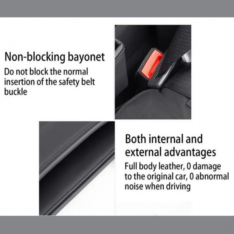 Car Seat Gap Storage Box - Organize Your Car Interior | ShopRight.pk