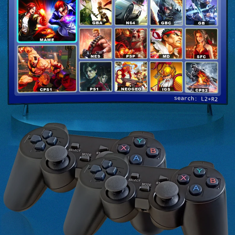 X8 Game 8K 4K Android 11.1+ Game With 10000+ Games And Two Game Controllers H313