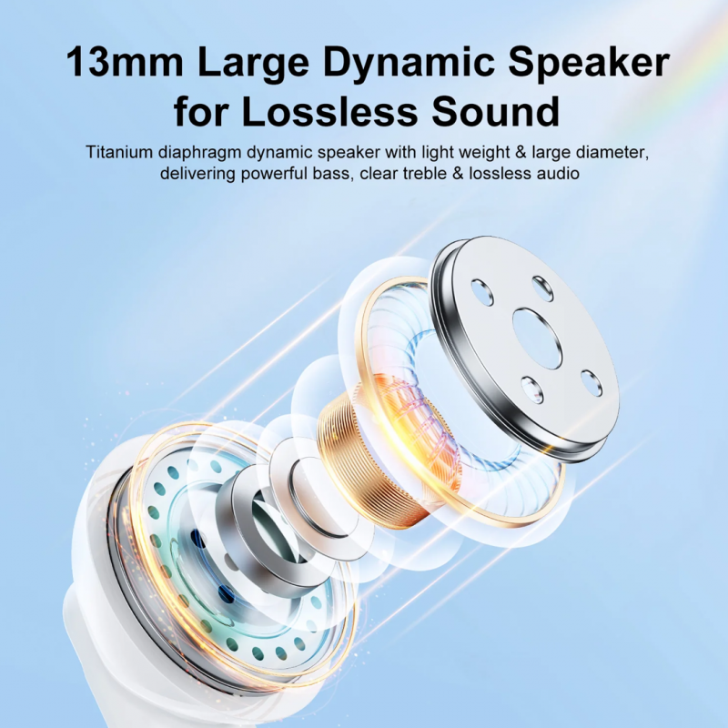 Buy Joyroom JR-TL11 Dual-Mic ENC True Wireless Earphones - Shop Now!
