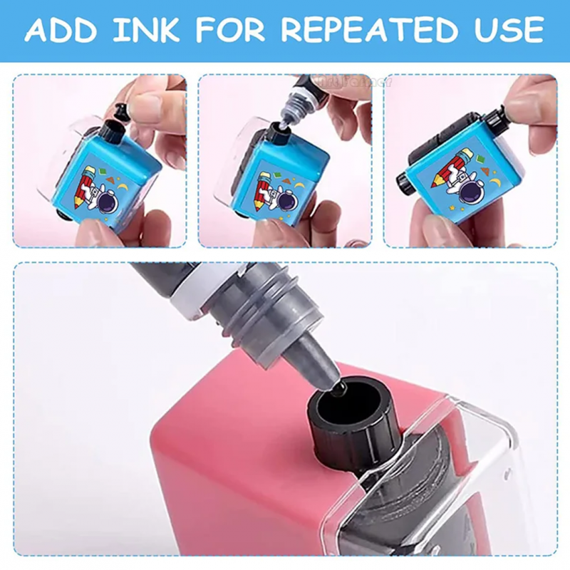 Roller Practice Number Stamp | Addition Subtraction Tool - Pack of 02