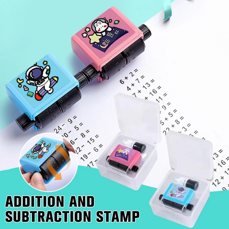 Roller Practice Number Stamp | Pack of 04 - Math Tool Set