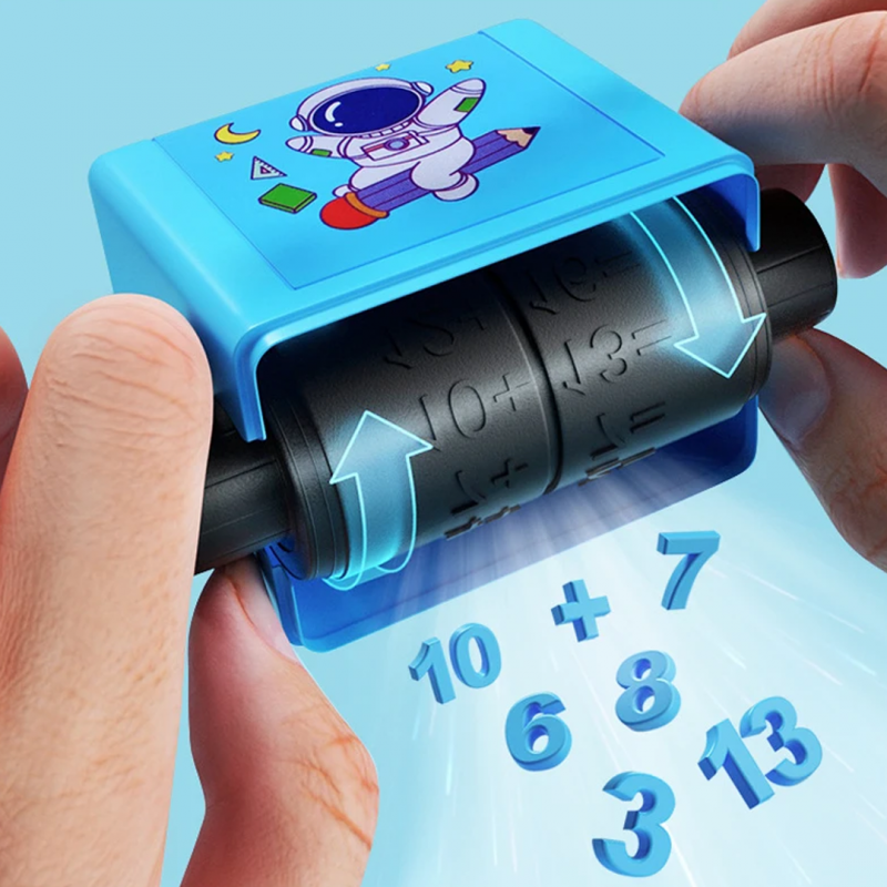 Roller Practice Number Stamp | Pack of 04 - Math Tool Set