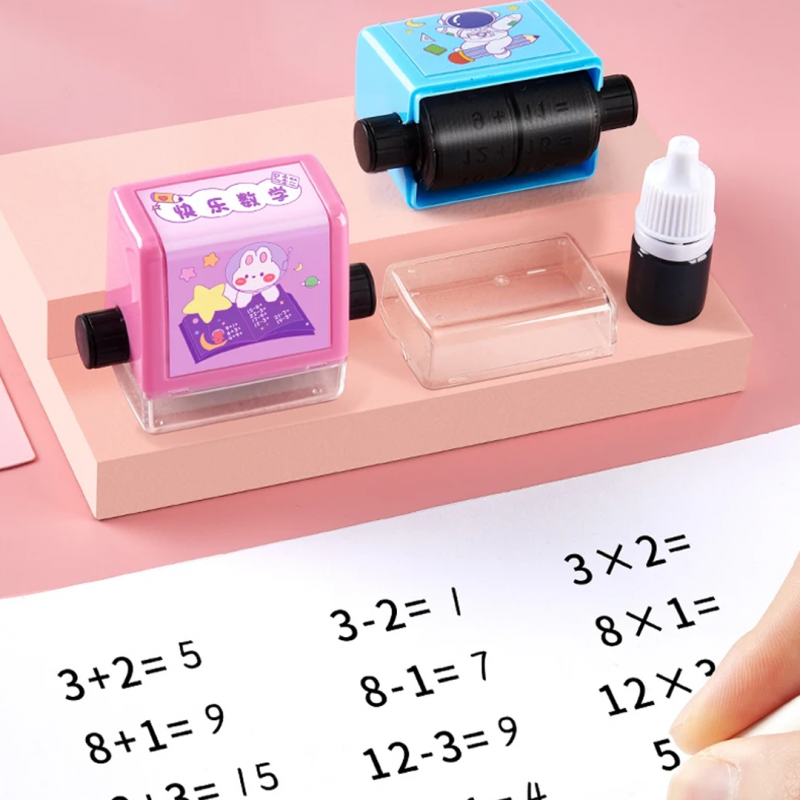 Roller Practice Number Stamp | Pack of 04 - Math Tool Set